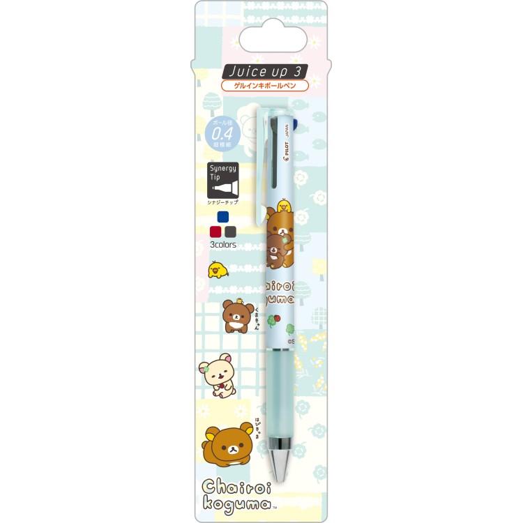Rilakkuma - Juice Up 3 Colors Multi Gel Pen Rilakkuma - Juice Up 3 Colors Multi Gel Pen