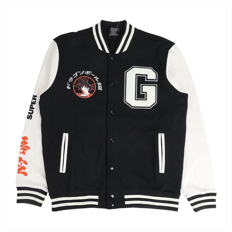 Dragon Ball Z - Fleece Varsity Jacket L