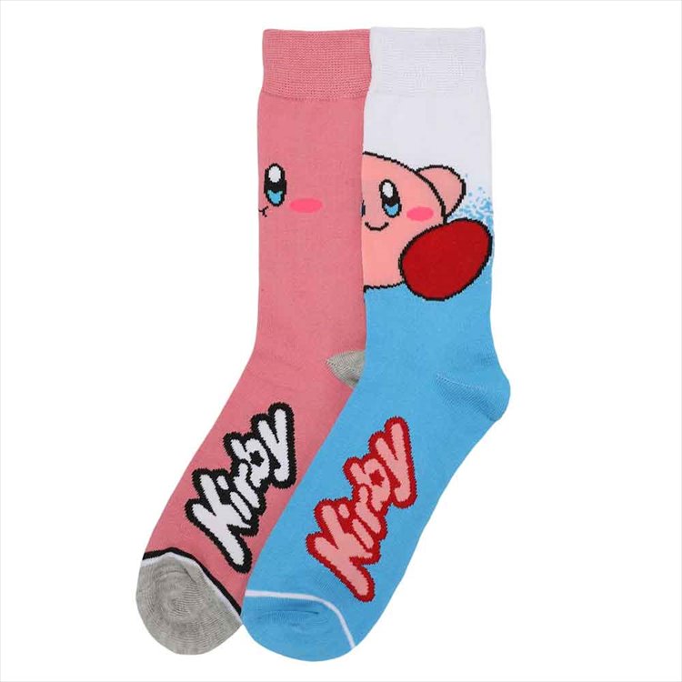 Kirby - Mismatched Crew Socks