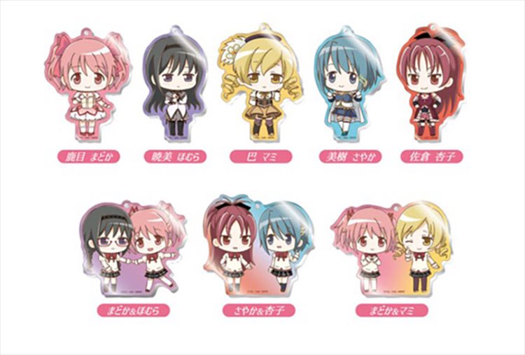 Puella Magi Madoka Magica - Acrylic Keychain SINGLE BLIND BOX