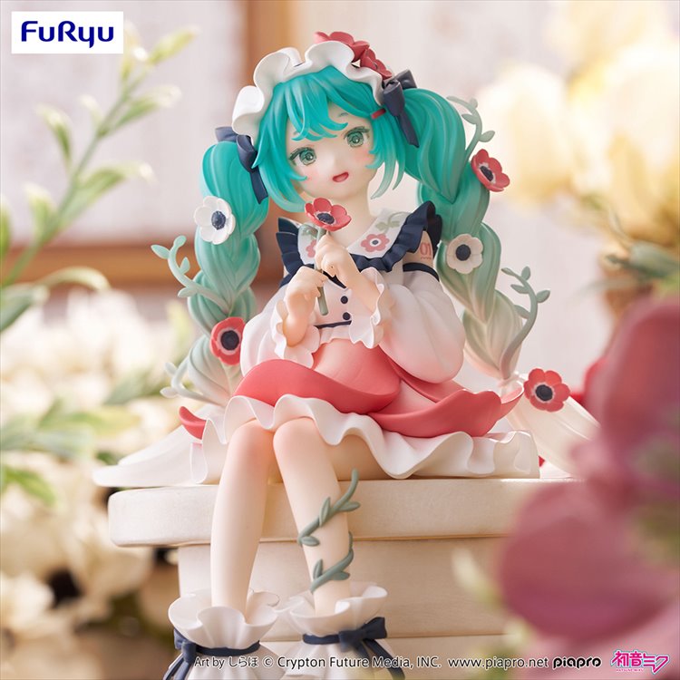 Vocaloid - Hatsune Miku Flower Fairy Anemone Noodle Stopper Figure