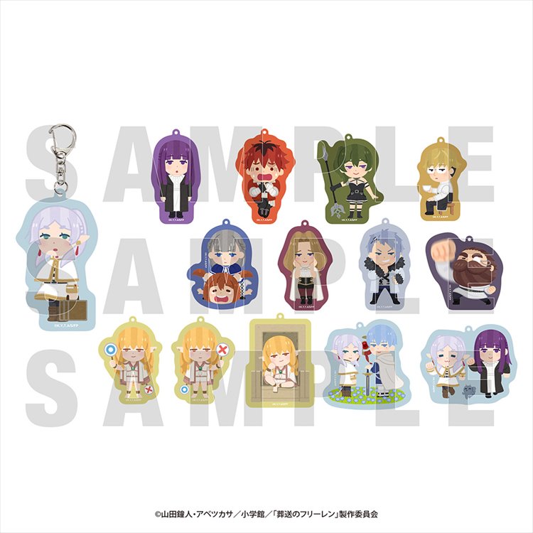 Frieren - Trading Acrylic Key Chain First-Class Mage Exam Arc SINGLE BLIND BOX