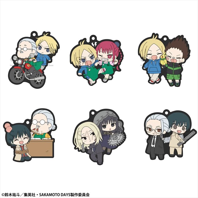 Sakamoto Days - Rubber Mascot Buddycolle SINGLE BLIND BOX