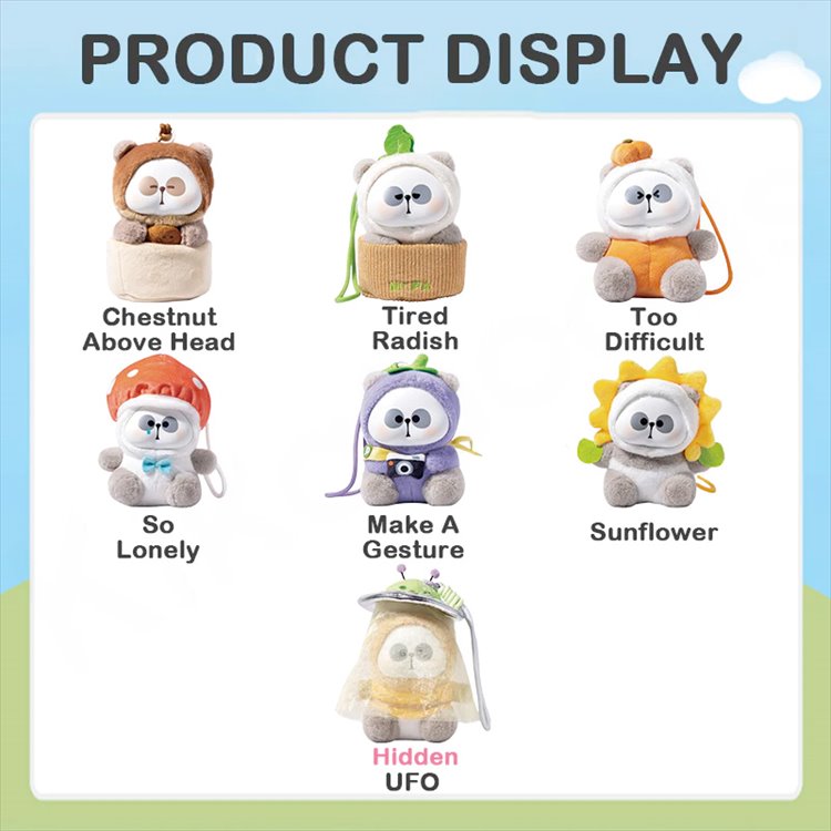 Mr Pa - The Escaped Vegetable Series SINGLE BLIND BOX Mr Pa - The Escaped Vegetable Series SINGLE BLIND BOX