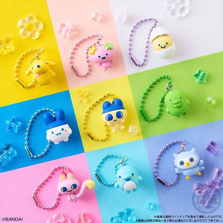 Tamagotchi - Shokugan Assorted Keychain SINGLE BLIND BOX Tamagotchi - Shokugan Assorted Keychain SINGLE BLIND BOX