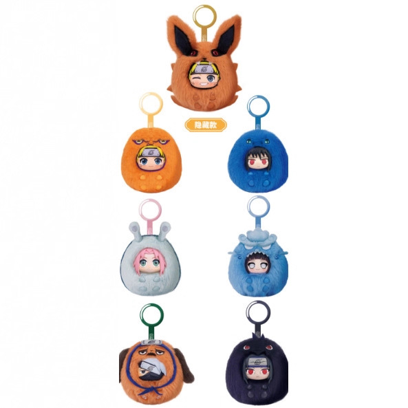 Naruto Shippuden - Cute Plush Pendant SINGLE BLIND BOX Naruto Shippuden - Cute Plush Pendant SINGLE BLIND BOX