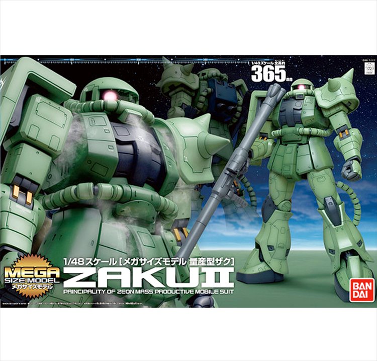 Gundam - 1/48 MS-06 Zaku II Mega Size