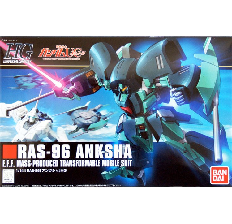 Gundam UC - 1/144 HGUC RAS-96 Anksha Unicorn Ver.