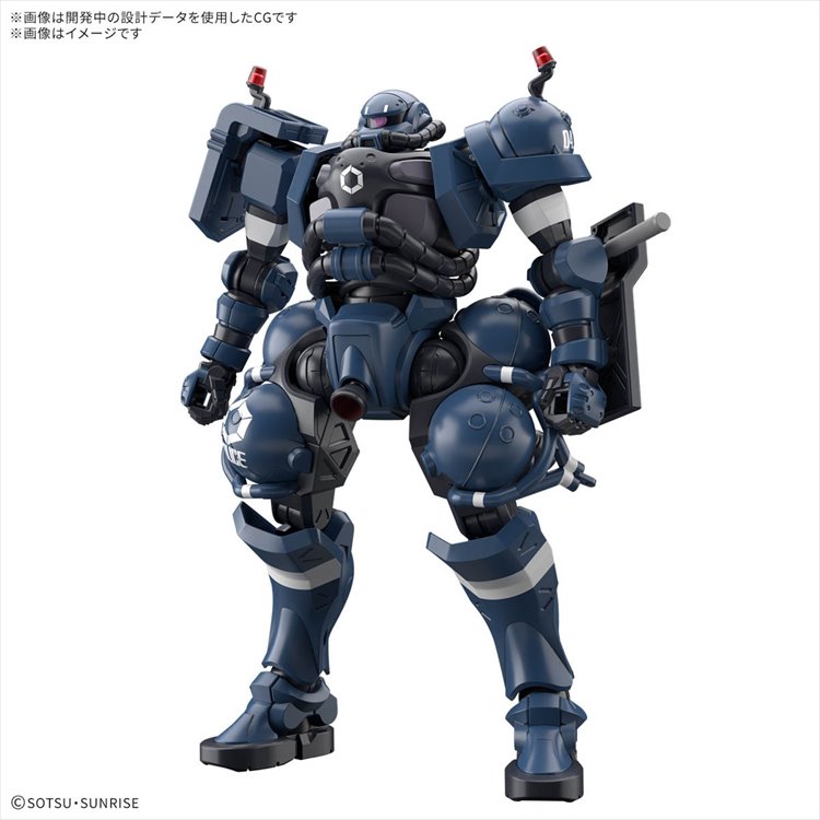 Gundam GQuuuuuuX - 1/144 HG Police Zaku