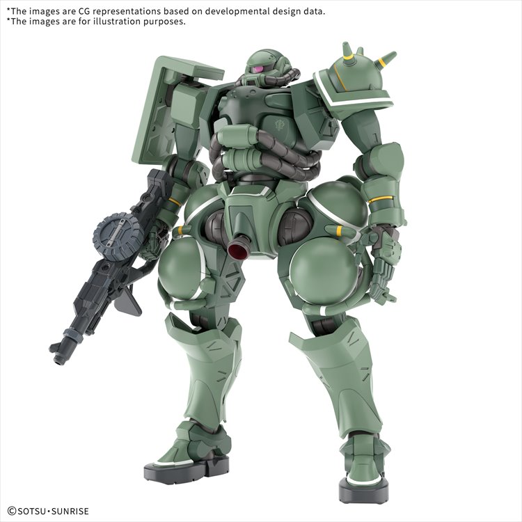 Gundam GQuuuuuuX - 1/44 HG Zaku Gundam GQuuuuuuX - 1/44 HG Zaku