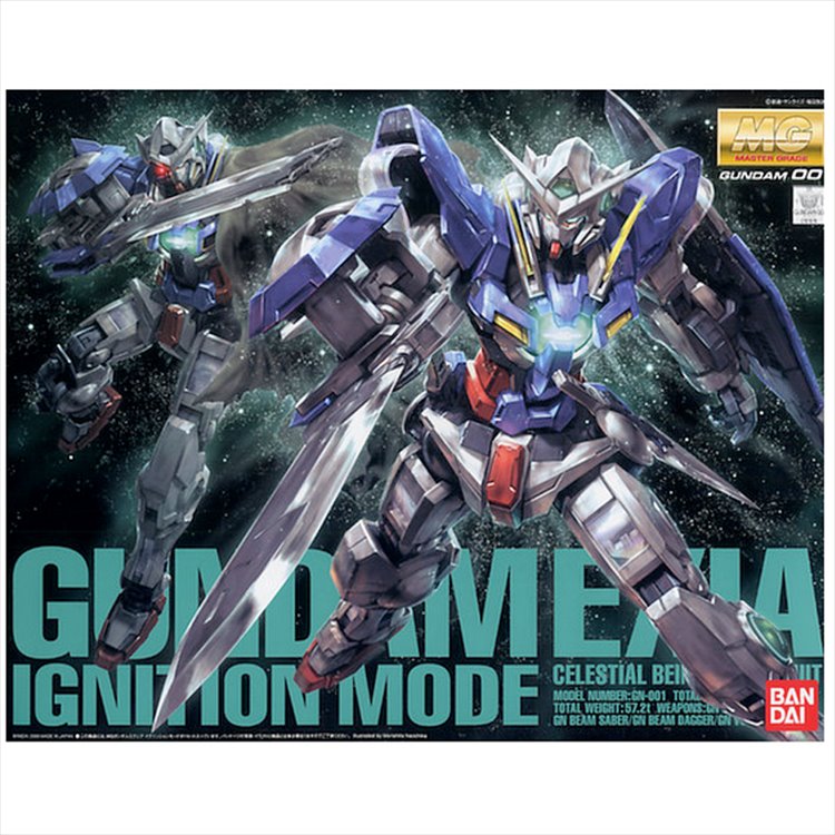 Gundam 00 - 1/100 MG Gundam Exia Ignition Mode Gundam 00 - 1/100 MG Gundam Exia Ignition Mode