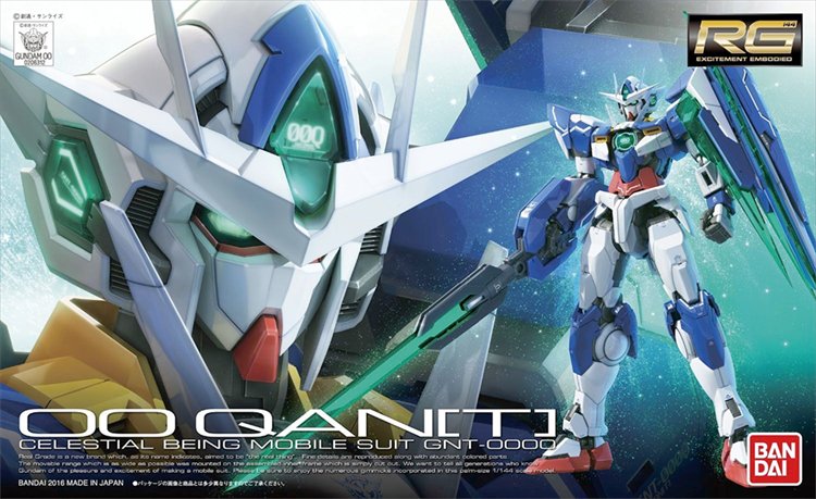 Gundam 00 - 1/144 RG QAN(T) Gundam Gundam 00 - 1/144 RG QAN(T) Gundam