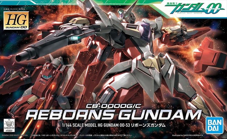 Gundam 00 - 1/144 HG Reborns Gundam Gundam 00 - 1/144 HG Reborns Gundam