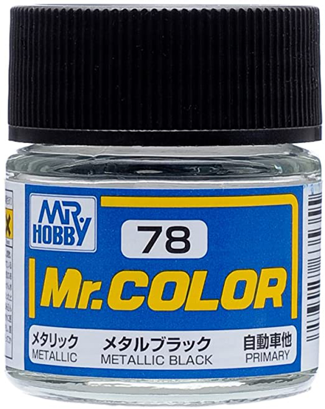 Mr Color - C78 Metallic Black 10ml Mr Color - C78 Metallic Black 10ml