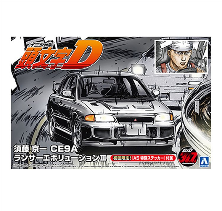Initial D - 1/24 SNAP CAR SUDO KYOICHI CE9A LANCER Evolution III Initial D - 1/24 SNAP CAR SUDO KYOICHI CE9A LANCER Evolution III
