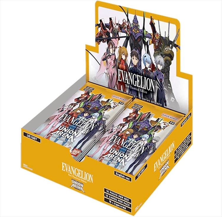 Evangelion - Union Arena TCG New Theatrical Booster Display Evangelion - Union Arena TCG New Theatrical Booster Display