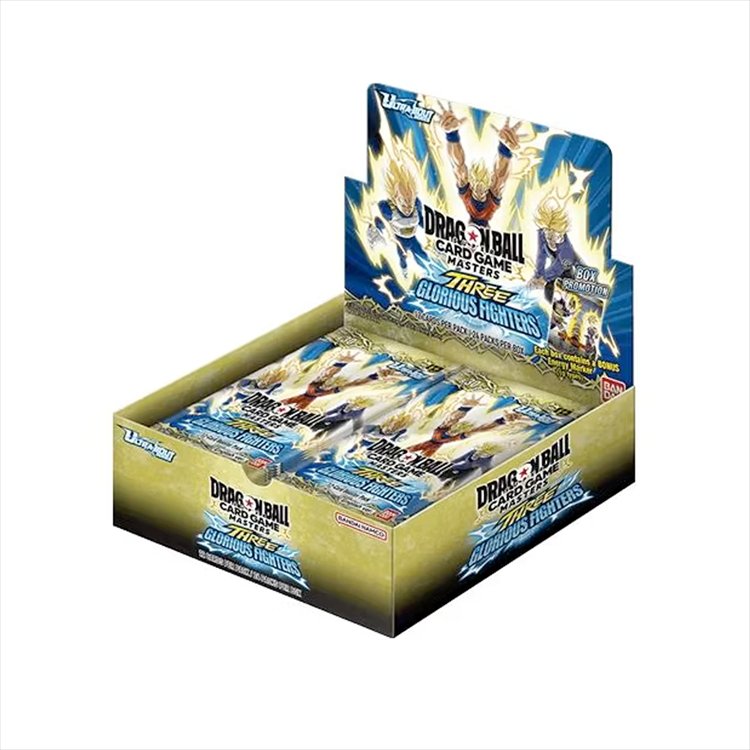 Dragon Ball Super - TCG Masters Three Glorious Fighters Booster B30 Dragon Ball Super - TCG Masters Three Glorious Fighters Booster B30