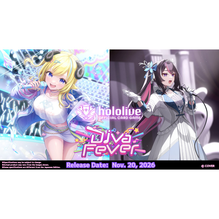 Hololive - TCG Diva Fever Booster Pack Hololive - TCG Diva Fever Booster Pack