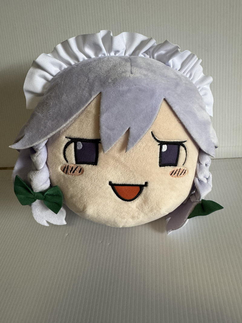 Touhou Project - Sakuya Izayoi Smug Look Head Plush Touhou Project - Sakuya Izayoi Smug Look Head Plush