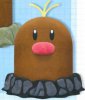 Pokemon Sun and Moon - Alolan Diglett Large Plush