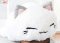 Nemuneko - White Nemuneko Sleeping Cat Big Fluffy Plush Series 2