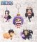 One Piece - Super power mascot figure keychain Set of 5