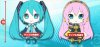 Vocaloid - Hatsune Miku and Megurine Luka Plush Set of 2