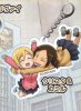 Attack on Titan Junior High - Krista and Ymir Acrylic Keychain