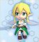 Sword Art Online - Alfheim Online ALO Chara Cute Pretty Character Trading Figures Leafa