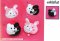 Super Dangan Ronpa 2 - Monokuma and Monomi Coin Purse Pouch Set of 4