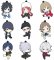 Devil Survivor 2 the Animation - Petanko Character Trading Rubber Straps Set of  10