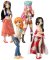 One Piece - Girls Party Half Age Characters Set of 4