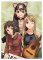 Kunihiko Tanaka Card Sleeve - Gyaza Girl Winter - Kotori & Chisato & Shell Sleeve Pack