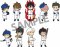 Ace of Diamond- Pic lil Rubber Strap Round 2 Box of 10