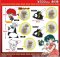 Ranma 1/2- Character charms set of 5