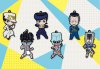 JoJos Bizarre Adventure Diamonds are Unbreakable - Rubber strap collection Vol. 1 Single BLIND BOX