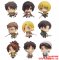 Attack on Titan - Color Colle Collection Character Trading Figures Set of 8