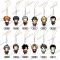 Haikyuu - Petit Bit Character Strap Collection Set of 12