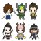 Sengoku Basara 4 - Rubber Strap Collection Volume 1 Set of 6