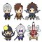 Sengoku Basara 4 - Rubber Strap Collection Volume 2 Set of 6