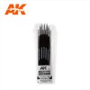 AK Interactive - Silicon Brush Set Medium Hard, Medium Tip