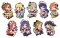 Love Live- Character Rubber Straps Volume 3 set of 10