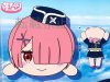 Re:Zero - Ram Flight Attendant Nesoberi Plush Doll