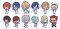 Uta no Prince-sama  Shining All Star CD Character Rubber Strap Collection Set of 12