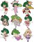 Macross - Macross Series 30th Anniversary Pic Lil Character Trading Rubber Straps 4th Box Set of 10