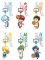 Kuroko no Basket - YuraYura Character Clip Collection Set of 6 