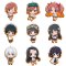 To Aru Kagaku no Railgun S - Metal Character Charm Trading Straps Set of 10