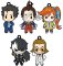 Phoenix Wright Ace Attorney - D4 Character Rubber Strap Collection Set of 6