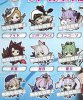 Azur Lane - Character Straps set of 9