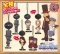 Professor Layton - The eternal diva Mascot Phone Charm Set of 6